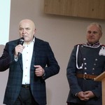 Grzegorz Jakuć - wójt gminy i Zdzisław Pruszyński - zastępca komendanta Szwadronu.