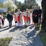 Wspólnej modlitwie przewodniczył ks. Proboszcz Andrzej Rogoziński.