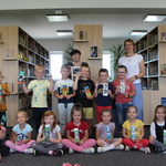 Biblioteka gościła przedszkolaków z grupy Promyczki wraz z wychowawczynią.